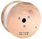 Monoprice 1000' RG6Q Coaxial Video Cable, PVC Etl - White (115402)