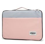 Red Lemon Women Kinmac 360° Protective Canvas Bag Sleeve For 13, 13.3 Inch Macbook Air Pro/Universal Laptop 13, 13.3 Inch Laptop Sleeve Sleeves Hand Bag Carry Case (Pink And Blue)