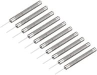 uxcell Watch Band Pin Punch 0.7mm Dia Watch Straps Link Pin Remover Repair Tools 10 Pcs