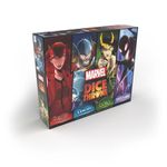 USAopoly Marvel Dice Throne - 4-Hero Box (Scarlet Witch, Thor, Loki, Spider-Man) Board Game Ages 8+ 2-4 Players 30+ Minutes Playing Time, DT011-754-002200-04, Black