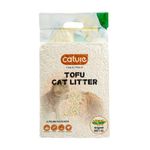 Cature Care by Nature Tofu Cat Litter Natural Flushable Clumping Liter Plant Based Biodegradable Ultra Odour Control 99% Dust Free Low Tracking Cat Litter (Original, 6L)