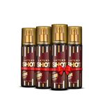 Layer'r Shot Gold Imperial Body Spray 50Ml - Pack Of 4, Spray, Men