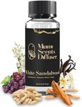 White Sandalwood Scent Inspired by The St Regis Hotel 4 FlOz - 120 ml Essential Oil Aroma for Home Office Diffuser Luxury Fragance Refill Aromatherapy Fresh Blend of Sandalwood Musk and Almond White