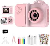 Kids Camera Instant Print, Christma
