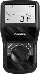 PSB0H0 EMF Meter, 3-in-1 EMF Detector Portable Electromagnetic Field Radiation Detector, Suitable for Home, Office EMF Inspections and Ghost Hunting