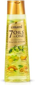 Emami 7 Oils in One Hair Oil | Makes Hair 20x Stronger and Manageable | Coconut Oil, Amla, Jojoba, Olive, Walnut, Argan & Almond Oils | 500ml