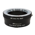 KECAY Lens Mount Adapter for Minolta MD MC Lens to Micro 4/3 Four Thirds Camera for Olympus P3 P5 PL1s PL2 PL3 PL5 PL6 PM1 PM2 E-M5 E-M1 Panasonic GH3 GX7 G10 G2 G3 G5 G6 GF2 GF3 GF5 GF6 GX1 MD-M4/3