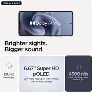 Motorola Moto G86 5G Smartphone, 8GB RAM, 256GB, Dark Blue