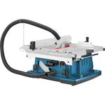 Bosch Professional Table Saw GTS 10 XC (incl. Dust Extraction Adapter, Storage for Additional Saw Blade, Parallel Guide, Push Stick, Angle Guide, Circular Saw Blade, in Cardboard Box)