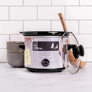 Uncanny Brands The Office 2qt Slow Cooker- Cook Kevin's Famous Chili - Small Appliance