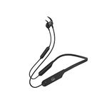 EKKO Unplug N06 in-Ear Bluetooth Neckband with ENC Call Noise Cancellation, Low Latency of 40 Milli Seconds, Playback time Upto 150H, Max Bass, Support Gaming, Type-C, Siri & Google Assistant (Black)