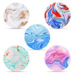 25pcs Sensor Covers for Libre 2/3, Waterproof Adhesive Patches Blood Glucose Monitor Patch Sensor Stickers CGM Overpatch Tape Compatible with Libre (Marble Gradient, 5 Styles)