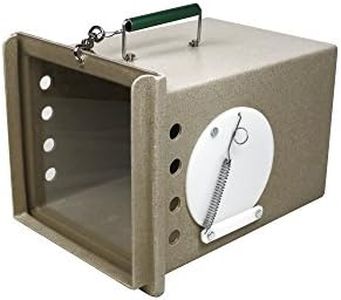 Tomahawk Model 731C Neighborhood Cats Handler/Den - Tan with Clear Door