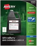 Avery UltraDuty GHS Chemical Labels