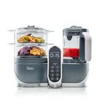 Babymoov Duo Meal Station, 6 in 1 Food Processor with Steam Cooker, Multi-Speed Blender, Baby Purees, Warmer, Defroster, Sterilizer, 500 Watts