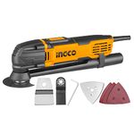 INGCO 300W Corded DIY Oscillating Multi-Tool with 8Pcs Accessory Kit MF3008-3