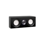 Fluance Reference High Performance 2-Way Center Channel Speaker for Enhanced Dialogue and Vocals in Home Theater Surround Sound Systems - Black Ash (XL8C)