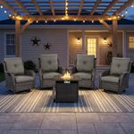 Wicker Patio Furniture Set- 4 Piece
