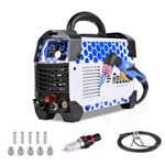 Reboot Plasma Cutter 60Amp Non-Touch Pilot Arc Plasma Cutting Machine, 240V Max Cut 20MM& Clear Cut 12MM with Consumable Set Digital Display,Upgrade RBC6000L