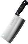 Kitory Cleaver Knife - German Steel Chopper Slicer - Super Sharp Full Tang Chinese Chef's Knife, Kitchen 2023 Gifts For Women and Men