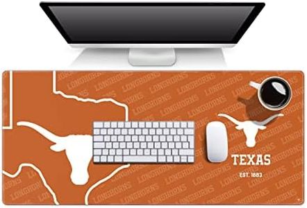 YouTheFan NCAA Texas Longhorns Logo Series Desk Pad