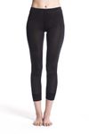 Jasmine Silk Ladies Pure Silk Thermal Long Johns for Women Black (Large)