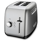 KitchenAid KMT2115CU Toaster with Manual High Lift Lever, Contour Silver, 2-Slice