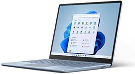 Microsoft Surface Laptop Go 2 Ultra-Thin 12.4” Touchscreen Laptop - Ice Blue - Intel Core i5 - 8GB RAM - 128GB SSD - Windows 11 Home - 2022 model