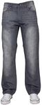 ENZO Mens Classic Straight Leg Regu