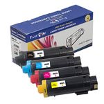 PRINTOXE® H625 / H825 Compatible for S2825 Complete Set | 4 Toner Cartridges | for Dell Color Cloud Multifunction H825cdw / H625cdw and Smart Multifunction S2825cdn Printers