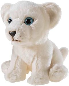Heunec 237575 MISANIMO - León blanco sentado (15 cm), color blanco