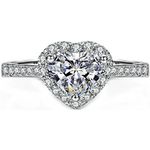 925 Sterling Silver Ladies Ring - 925 Sterling Silver Ladies HEART Wedding Engagement Band Ring K