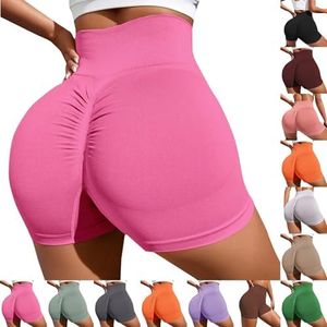 Juniors Shorts Workout Clothes Sequin Shorts for Women Womens Athletic Shorts Hot Pink Shorts Womens Bike Shorts with Pockets Work Out Sets Yellow, Purple, L