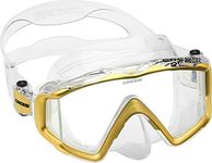 Cressi Liberty Triside SPE, Clear/Gold