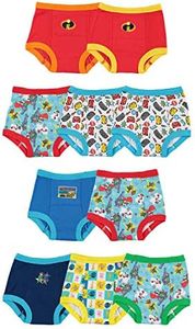 Disney Baby Pixar Potty Training Pants with Cars, Toy Story, Nemo & More with Chart & Stickers in Sizes 2t, 3t and 4t, 10-pack, 2 Years