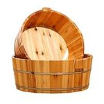 LAOJIN Premium Solid Wood Foot Tub 