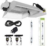 SunStream 1000 Watt DE Double Ended Grow HPS MH System with 2100k DE HPS Bulb, Digital Dimmable Ballast Fixture Controller Option