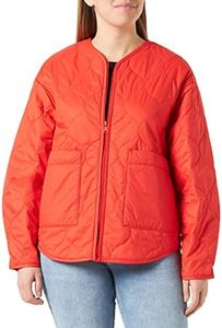 United Colors of Benetton Women's Padded Jacket, Red 3t5, XS