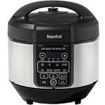 Starfrit Electric Pressure Cooker - 8L Capacity - Steam Tray, Measuring Cup & Spatula - 11 Preset Cooking Functions