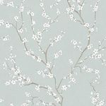 RoomMates Blue Cherry Blossom Peel and Stick Wallpaper