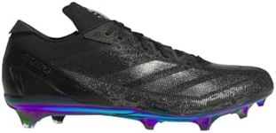 Adizero Electric Football Cleats, Core Black/Core Black/Carbon, 10