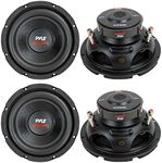 PYLE PLPW8D 8" 1600W Car Audio Subwoofers Subs Woofers Stereo DVC 4-Ohm