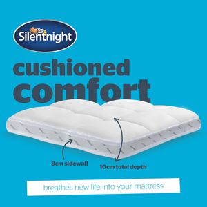 Silentnight Airmax 1000 King Mattress Topper – Extra Deep Comfort