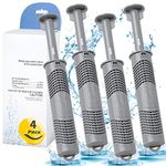 Bilinavy Spa Ag+ Mineral Sticks for Hot Tub, Silver Ion Mineral Cartridge Last for 4 Months Treats (4PCS, Grey)