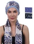 Deresina Headwear EmpowerWrap for Hair Loss, Chemo (Carolina Cap + Scarves)