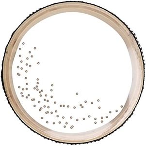 Tambour Océanique, Petit Tambour de Mer Portable de 6,1 Pouces avec Coque en Bois D'érable Tambour Océanique Tambour de Son de Mer Instrument de Musique Percussion pour Effet Sonore Océanique, Enfants