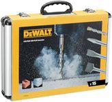 DeWalt Chisel and Drill Set, 15 Pie