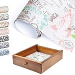 French Lavender Scented Drawer Liners - Paris Vintage Charm by Elodie Essentials by Elodie Essentials