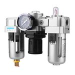 Pneumatic Lubricator, AC3000-03 SMC Air Compressor Filter Water Trap Separator Air Filter Regulator 1 (mpa) Caliber 3/8 (mm)