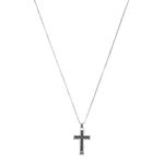 Emporio Armani Men's Stainless Steel with lobster clasp closure Pendant necklace